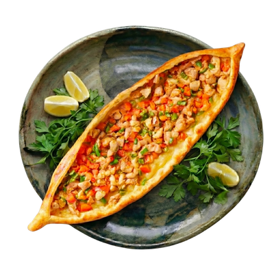 Tavuklu Pide