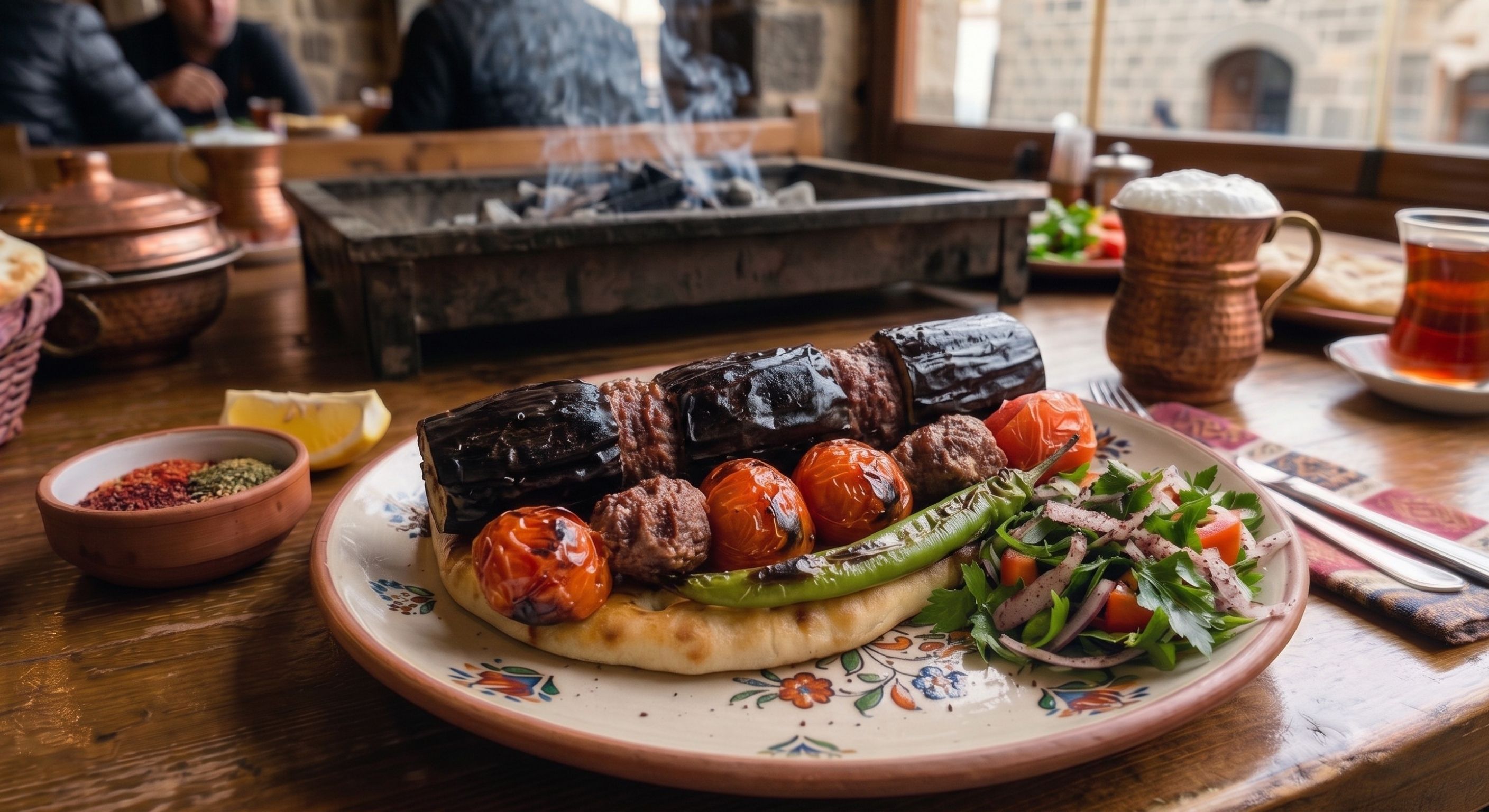 siverek kebabı, sade kebap, zırh kıyma, acısız kebap, şiş kebap, kömür ateşi, diyarbakır kebap, urfa kebap