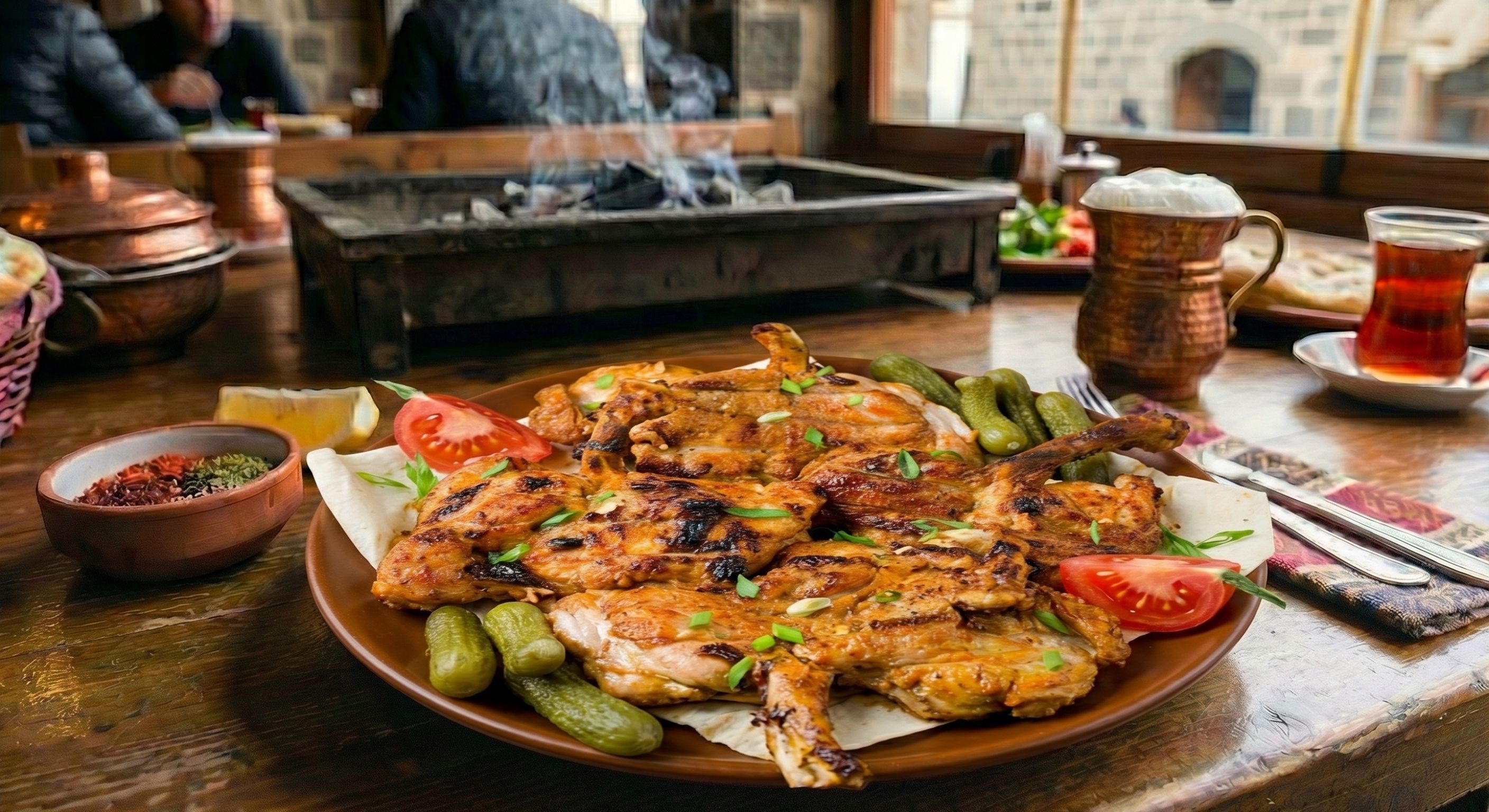 tavuk pirzola, ızgara tavuk, kömür ateşi, tavuk but, diyarbakır kebap, tavuk çeşitleri, marine tavuk, ızgara tabak