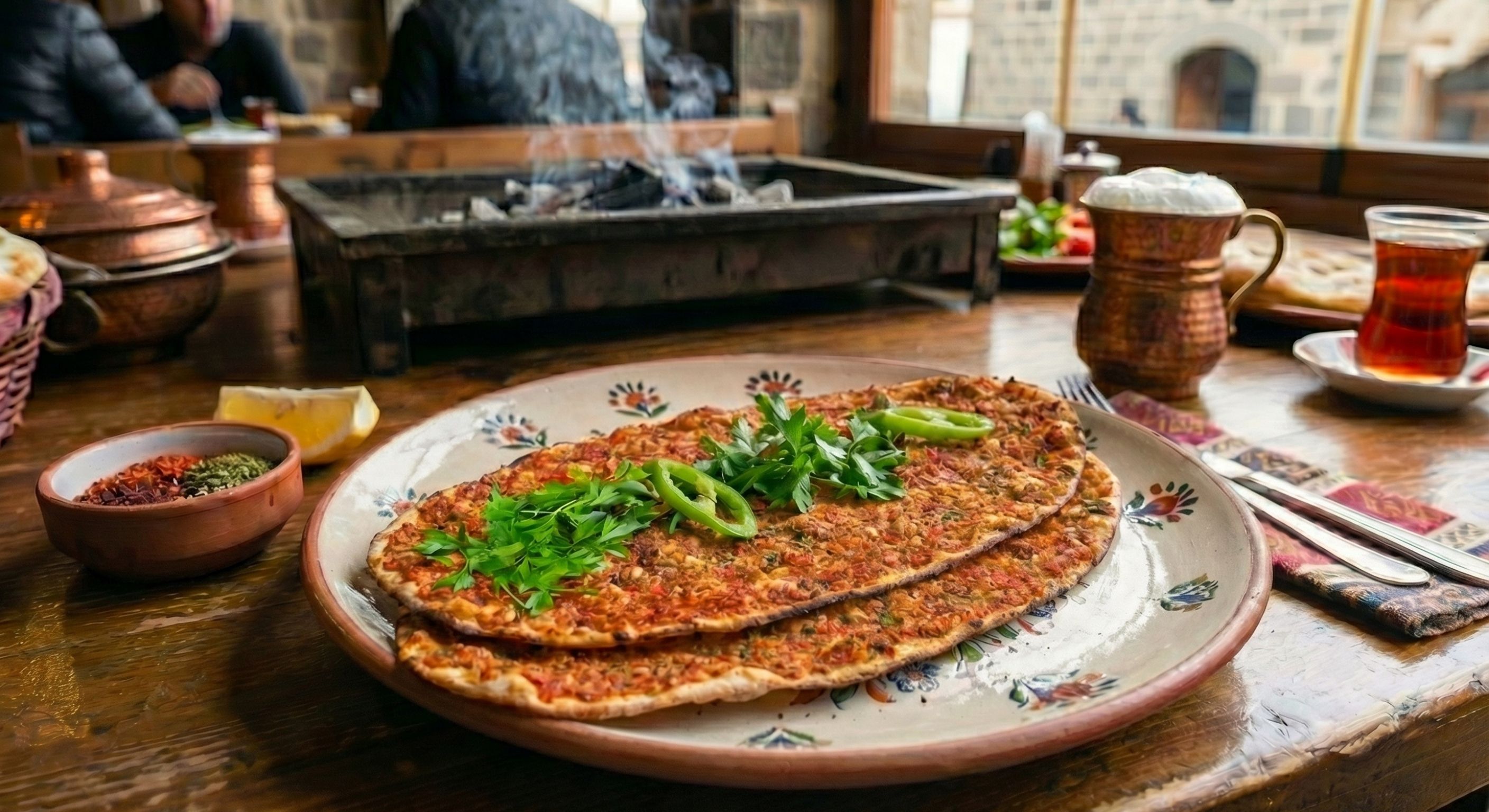 lahmacun, çıtır lahmacun, ince hamur, kıymalı lahmacun, diyarbakır lahmacun, taş fırın, kebap çeşitleri, yöresel lezzet