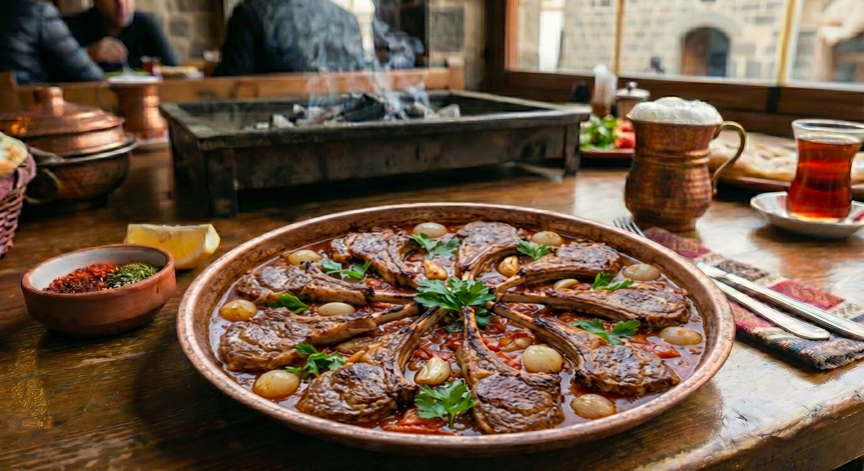 pirzola tava, kuzu pirzola, fırın yemekleri, diyarbakır yemekleri, et tava, kuzu et, sebzeli et, tava çeşitleri