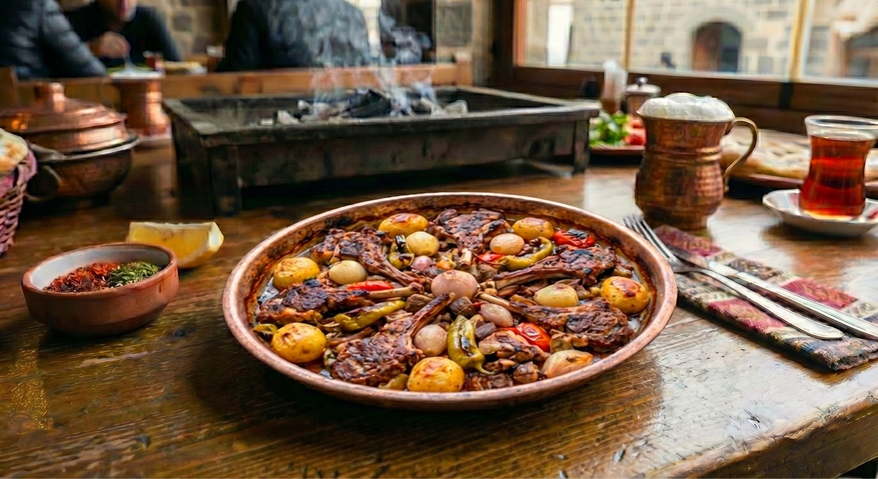 fırın ağzı, kuzu et, taş fırın, diyarbakır yemekleri, et yemekleri, fırın kebap, geleneksel lezzet, ağır ateş